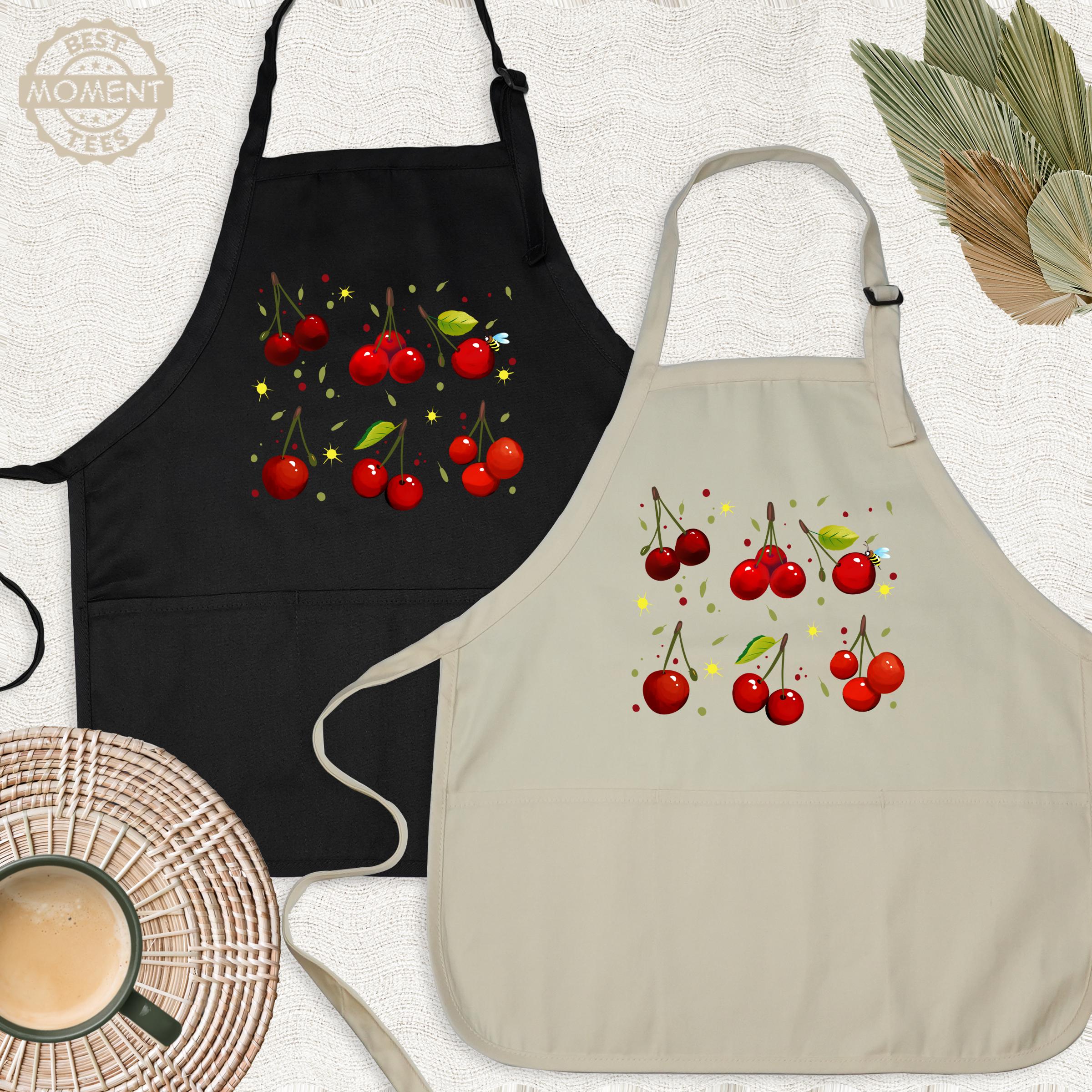 Cherries Apron - Etsy