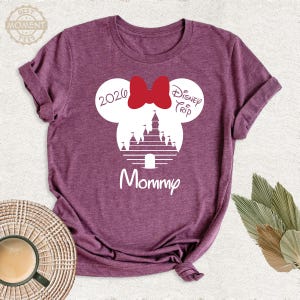Custom Disney 2026 Family Trip Shirts Mickey Minnie Mouse Matching Tshirt, Disneyworld Vacation Group Shirt, Disneyland Squad Trip Tee Shirt image 10
