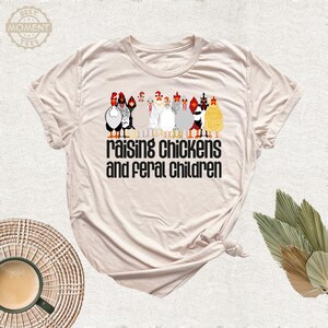 Funny Chicken Mom Shirt by BestMomentTees
