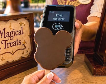 3D Printed Mouse Ice Cream Tap to Pay Wand | Tap-to-Pay Card Holder | Contactless Payment Accessory