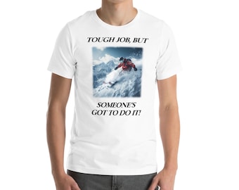 Snowski Themed Unisex T-shirt