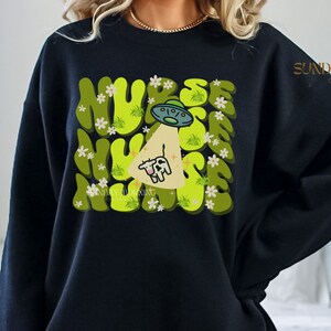 Funny Nurse Sweatshirt, Groovy Green Nurse Shirt, New Nurse Gift, Nurse Graduation Gift,Registered Nurse RN Crewneck,Gift For Student Nurse