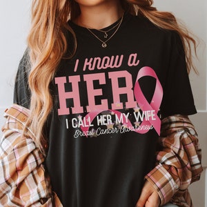 Personalized Breast Cancer Awareness Shirt, Pink Cancer Ribbon Tshirt, Custom Breast Cancer Survivor Support Gift T-shirt Cancer Warrior Tee