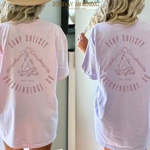 Custom Camp Bachelorette Party Shirts Personalized Camp Bride Tshirt Bachelorette Weekend Wild Mountain Bridal Party Gifts Bridesmaids Tee