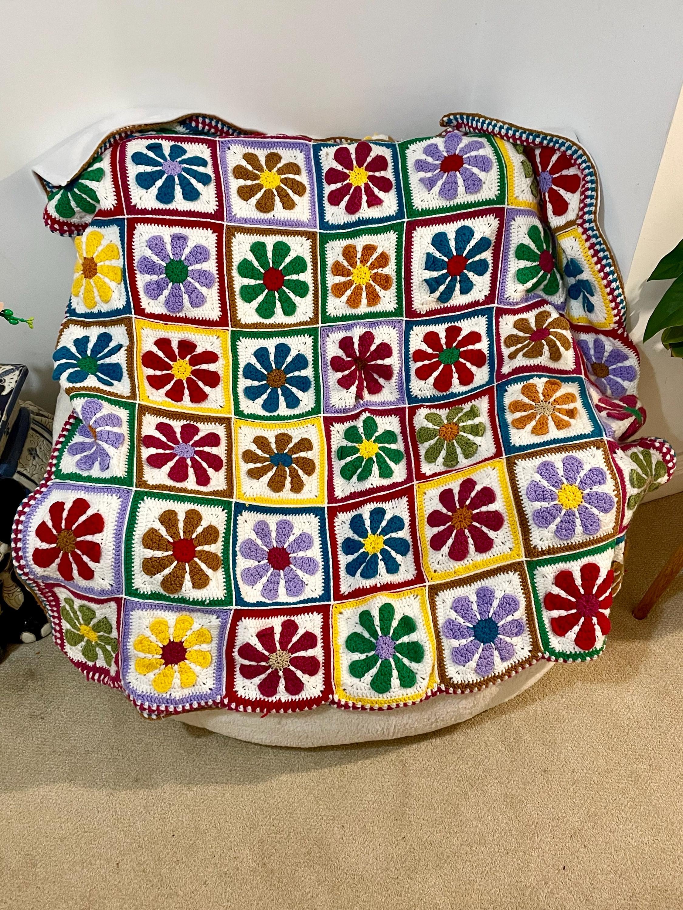 70s Picnic Blanket - Etsy