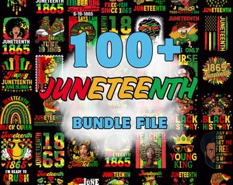 100+ Juneteenth PNG Bundle, Juneteenth Sublimation png, Free-ish, Black History Png, Juneteenth Is My Independence Day, Pride LGBTQ Bundle