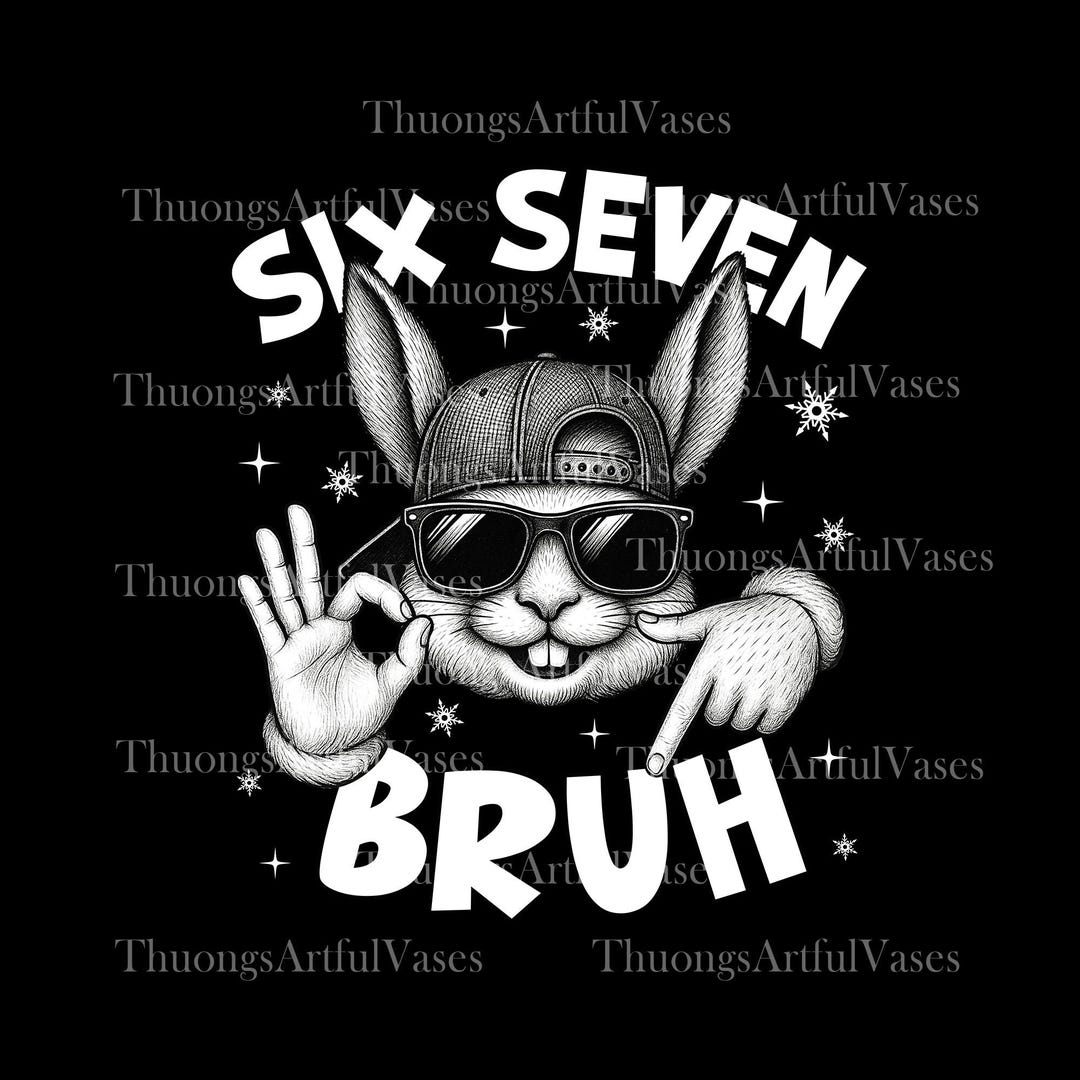 Happy Easter Day 67 Bunny PNG, Six Seven Easter Day, 67 Easter Egg Png ...