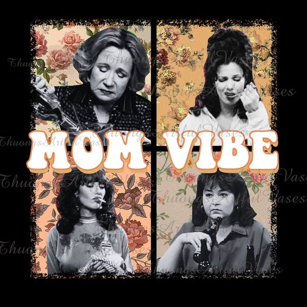 Retro 90er Jahre Mom Vibes PNG-Dateien, Vintage Sitcom Mütter PNG, lustige Mutter Png, Mutter Leben Png, Muttertagsgeschenk, Coole Mom Club Png, Retro Mama Png