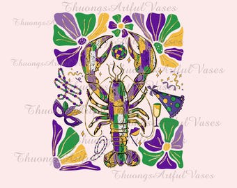 Boho Mardi Gras Png, Louisiana Crawfish Png, Fleur De Lis Png, Glitter Mardi Gras Coquette Png,King Cake Fat Tuesday, Saints New Orleans Png