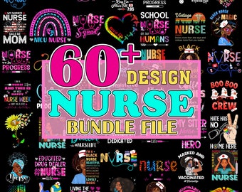 60+ Nurse Design Bundle Png, Western Nurse Png, Nurse Life Sublimation Bundle, Nurse Stethoscope Png, Peace Love Nursing, Digital Download