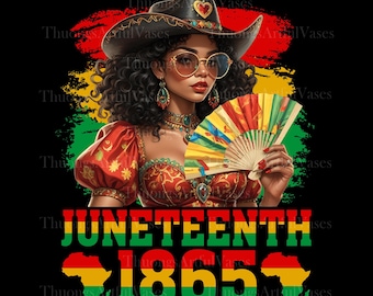 Juneteenth Regina Nera Png, Juneteenth Png, Juneteenth 1865 Png Disegno a Sublimazione, Storia Nera Png, Libertà Nera
