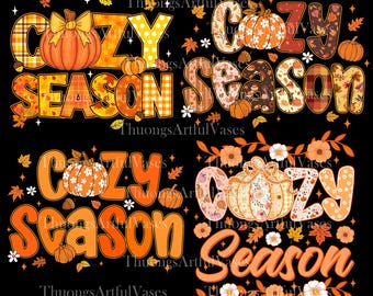 Cozy Season png, Preppy Coquette Fall Vibes Png, Fall Pumpkin Bow png, Girly Fall Png, Fall Shirt Png, Autumn Png, Fall Sublimation Design