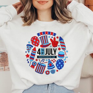 4th of July Mega Bundle, Independence Day PNG, 40 Designs Fourth of July, Heather Roberts Art Bundle, America Patriotic Png, USA Flag PNG image 4