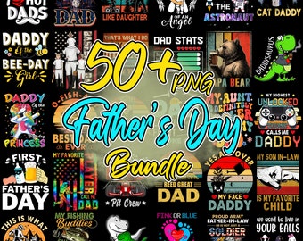 50+ Vaderdag PNG-bundel, papabundel, beste vader ooit PNG, cadeau voor papa, Vaderdagontwerp, opa PNG, papa Quote Png-bundel