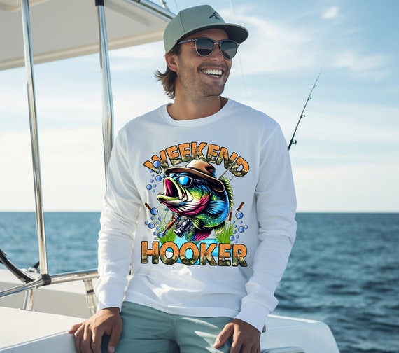 Colorful Weekend Hooker PNG, Fishing, Funny Fishing PNG, Fishing  Sublimation Png for Shirt, Sarcastic, Summer Bass Fish Png, Gift for Dad -  Etsy