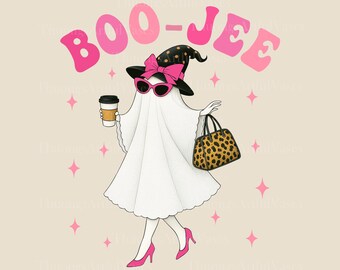 Spookachtig seizoen schattig spook Grappige Halloween Boo Jee, Boo Jee shirt, griezelig spook, griezelig seizoen spooktrui, griezelige sfeer, Halloween-cadeaus