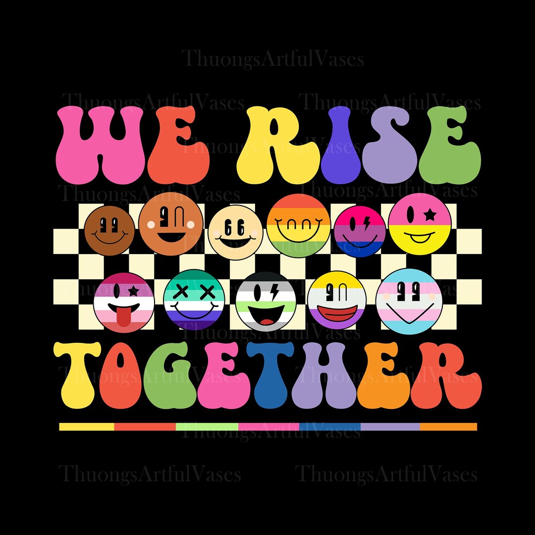 We Rise Together Shirt, Anti Racism, LGBTQ Support Sweatshirt, Equal ...