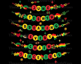 Juneteenth-png, bryta varje kedja sedan 1865-png, svart historia-png, Juneteenth-skjorta-png, sublimering-png, sedan 1865-png