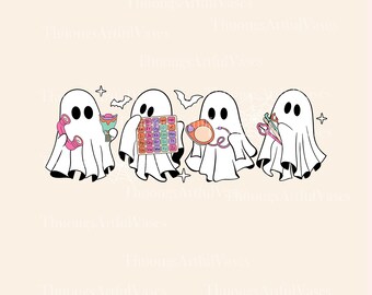 Speech Therapist Halloween PNG, Trick Or Speech Halloween, Spooky SLP, Funny Ghost SLP Sublimation, Teacher Halloween, Digital Download