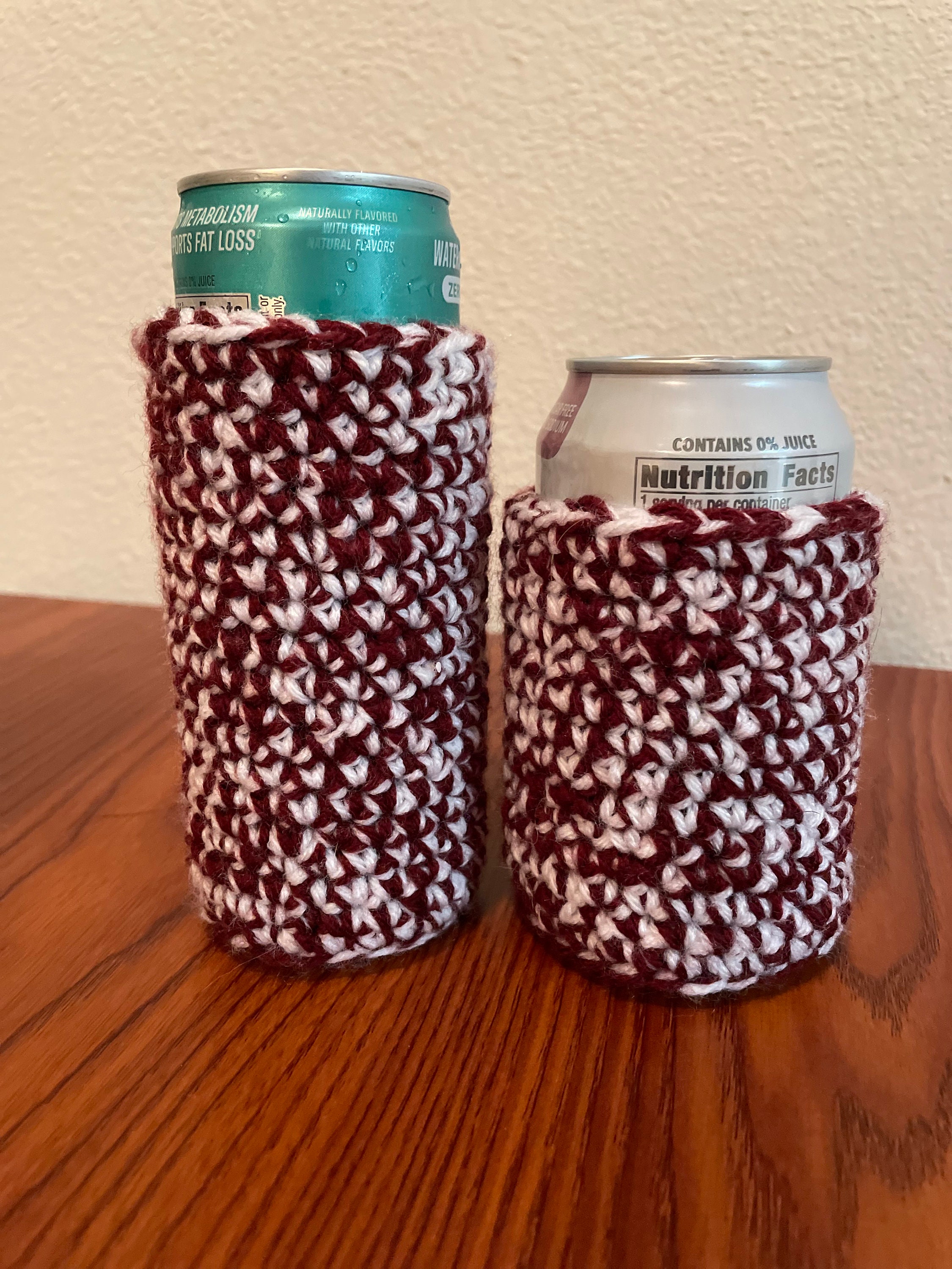 Color Fusion Crochet Can Cozy Pattern - Etsy