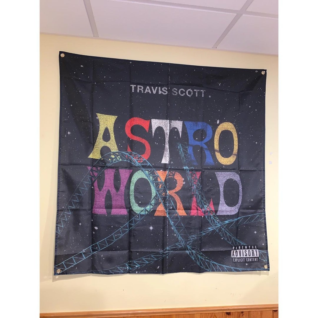 Travis Scott Astroworld Roller Coaster Rap Album Cover Art Etsy Travis Scott Astroworld Roller Coaster Rap Album Cover Art Etsy