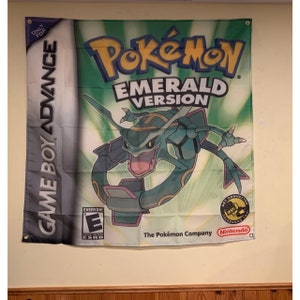 Pokemon Red Version Gameboy 3x3ft Wall Flag/Banner/Tapestry