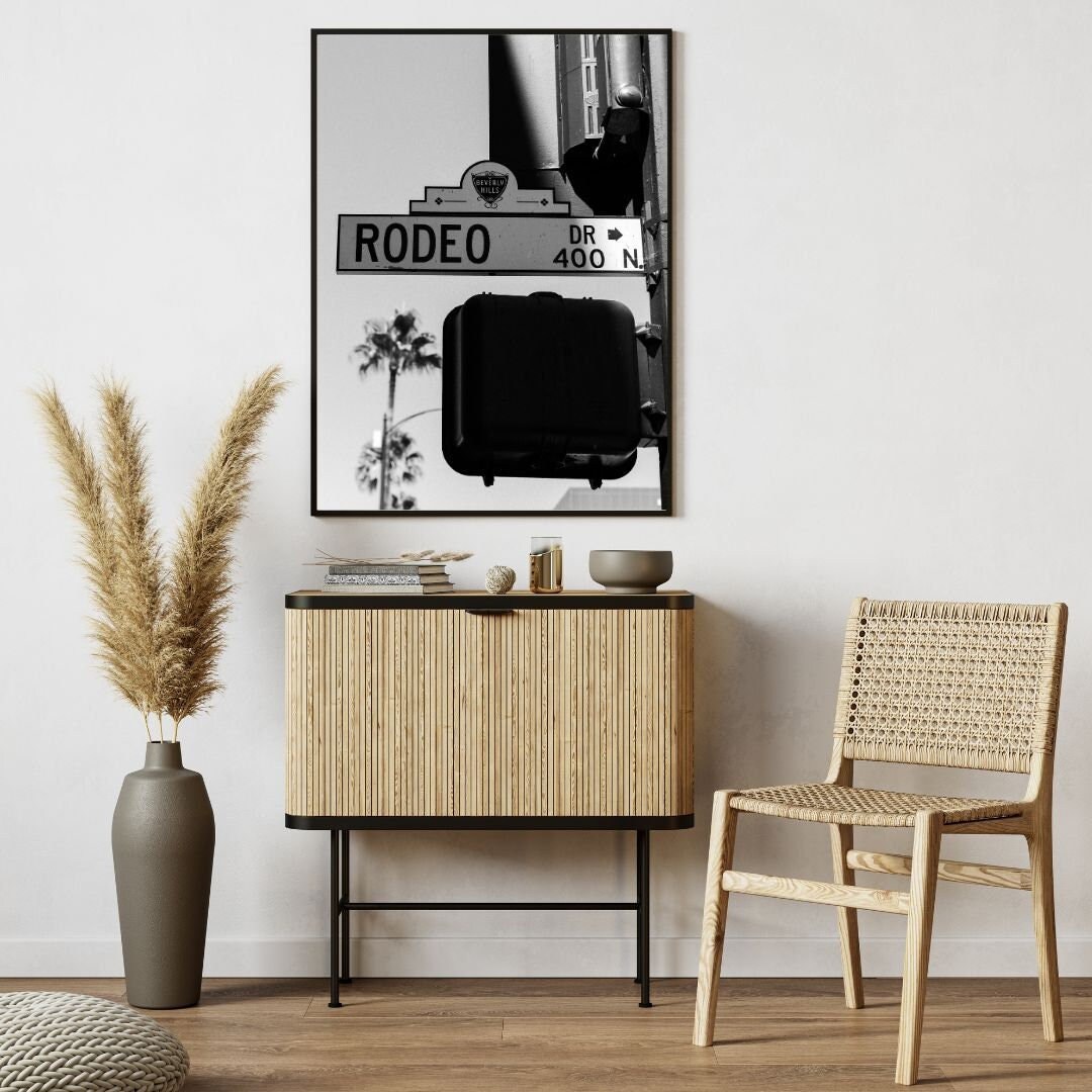 Iconic Rodeo Drive Sign Rodeo Drive Street Sign, Los Angeles Iconic Photography, California ...