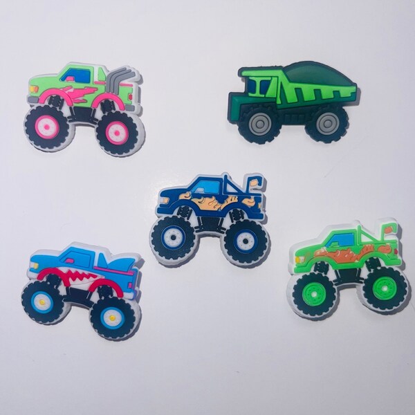 Monster Truck Croc Charms | Jibbitz for Kids