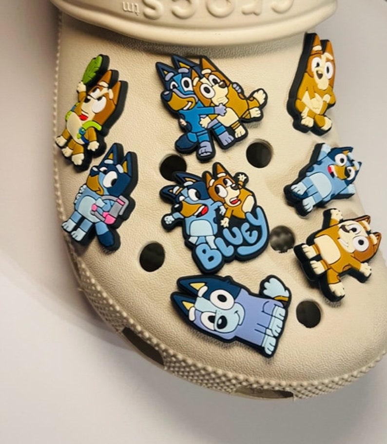 Bluey Croc Charms Etsy