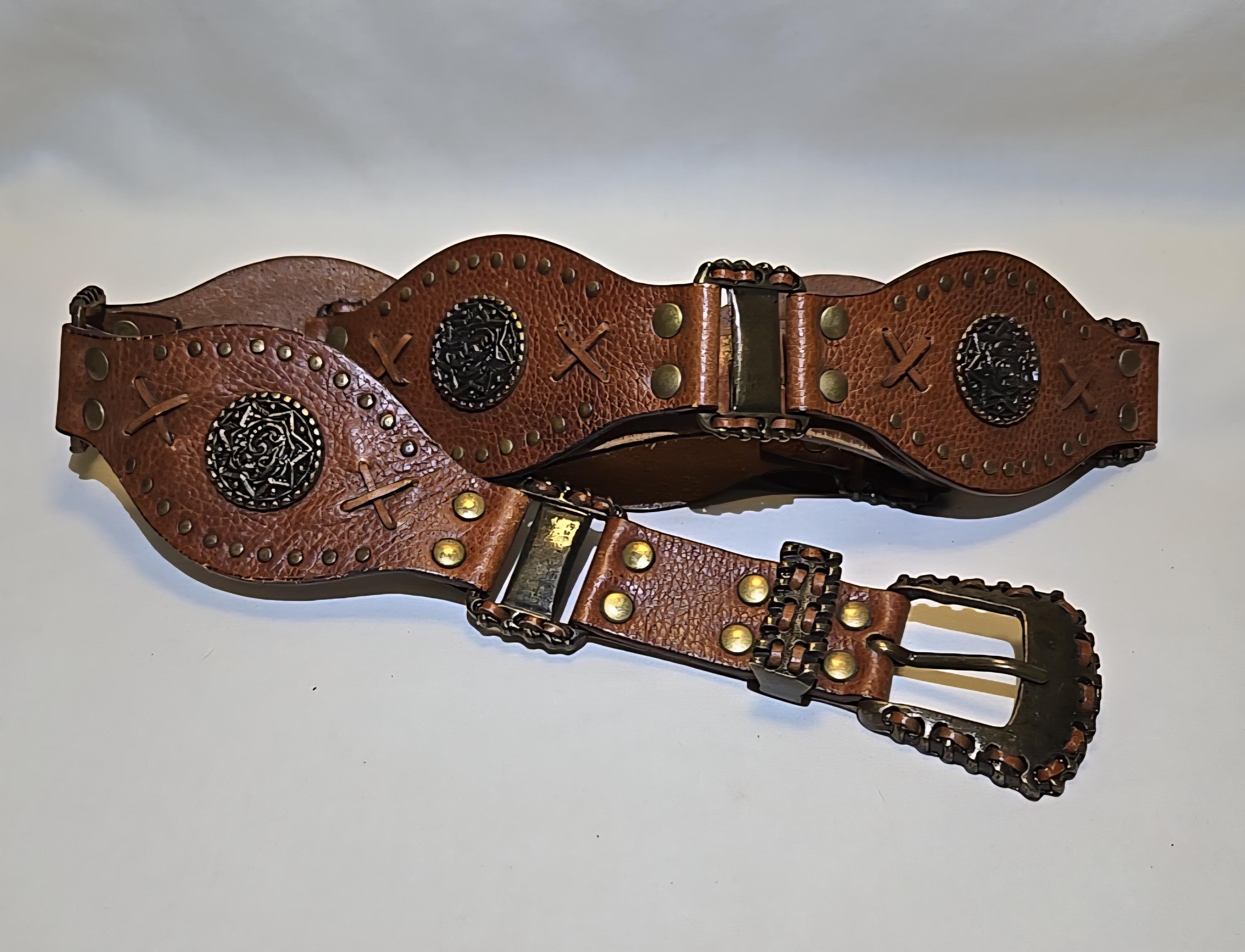 Vintage Moroccan Belt - Etsy