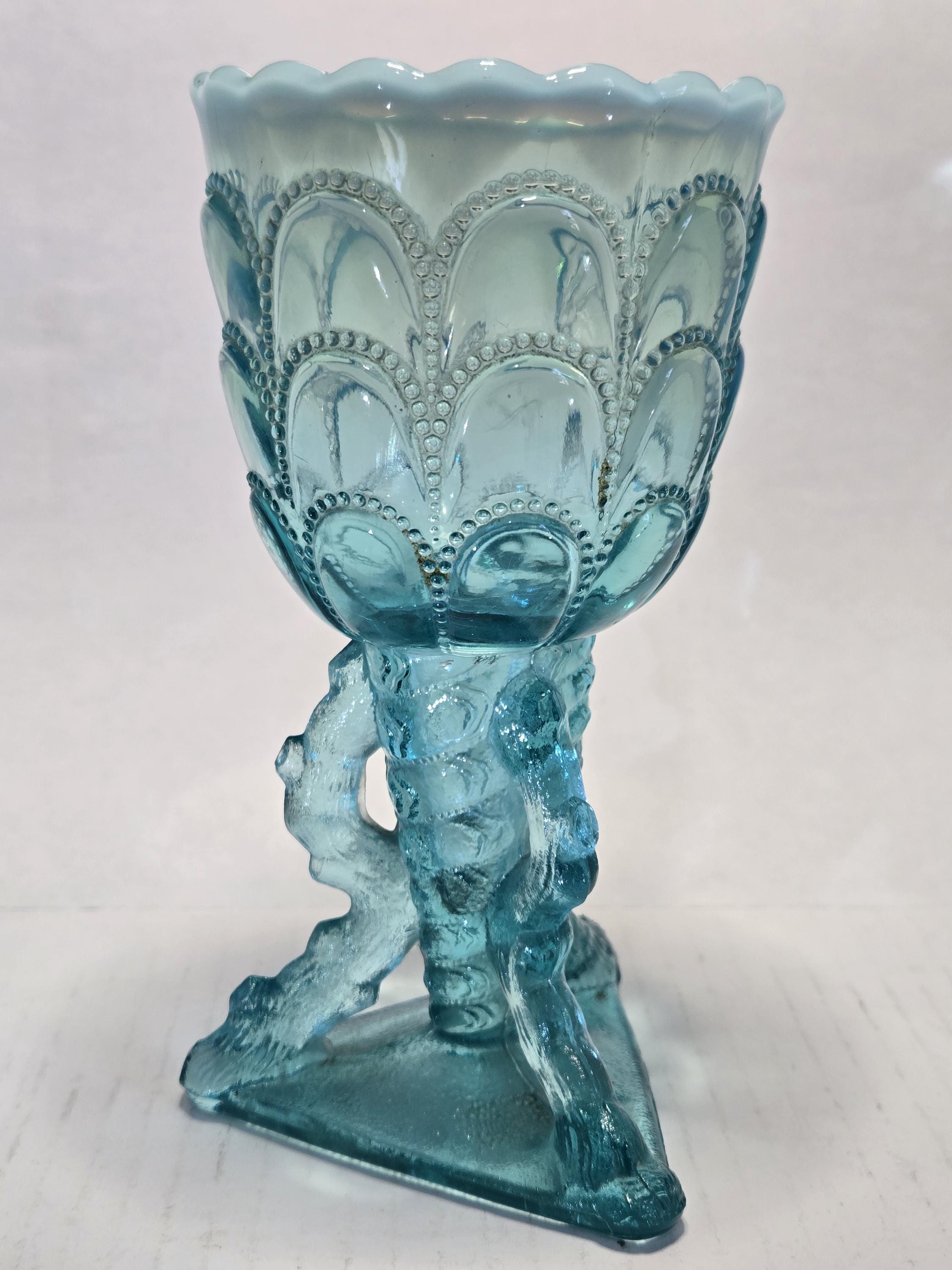 Antique Glass Vase セット Antique-English-Stevens-