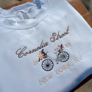 Cornelia Street Embroidered Sweatshirt