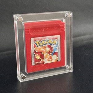 Gameboy Game Clear Display Case