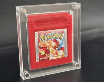Gameboy Game Clear Display Case