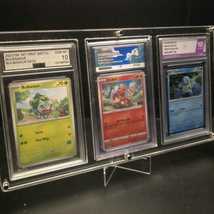 Graded Card Display Case (Suitable for PSA, Beckett, CGC, Ace Grading, AGS, Total Grading and Titan Grading)