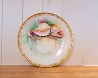 Handpainted French Plate by Haviland Limoges France