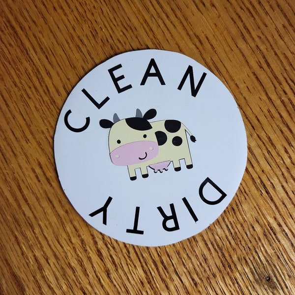 Cow Dishwasher Etsy
