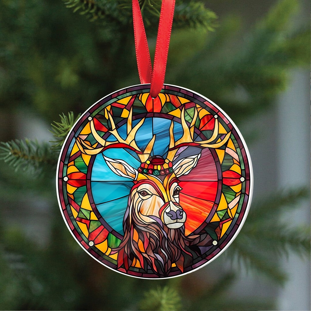 Christmas Ornaments 2023 Stained Glass Ornament 2023 Etsy christmas-ornaments-2023-stained-glass-ornament-2023-etsy