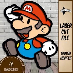 Mario Bros wielowarstwowe