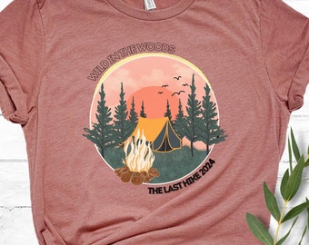 Camp Bachelorette Shirt, Bachelorette Party Shirts, Wild in the Woods