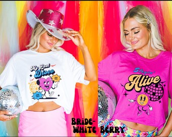 Disco Bachelorette, Brides Last Disco, Retro Bachelorette