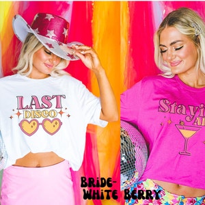 Disco Bachelorette Shirts, Brides Last Disco, Nola Bachelorette, Disco Cowgirl