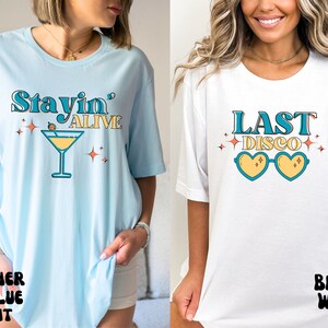 Disco Bachelorette Shirts, Brides Last Disco, Retro Bachelorette, Disco Cowgirl