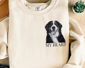Custom Pet Photo Shirt Custom Picture Pet Shirt Personalized Comfort Colors Pet Shirt Bootleg Dog Lover Gift Cat Lover Gift Pet Loss Gift