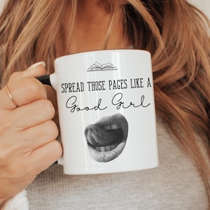 Smut Leser Becher Spicy Booktok Becher Verbreiten Sie diese Seiten Spicy Buch-Liebhaber Becher Bookish Merch Spicy Buch Geschenk Smut Leser Geschenk Dark Romance Becher