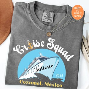 Custom Cruise Squad 2025 Shirt Cruise Squad Shirt Custom Cruise Squad Group Shirt 2025 Season Custom Family Cruise Shirts Cruise Group Shirt