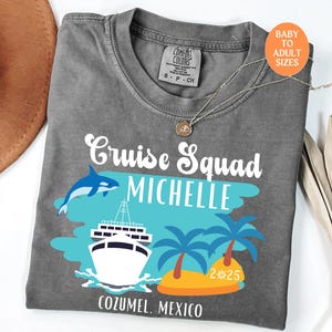 Custom Cruise Squad 2025 Shirt Cruise Squad Shirt Custom Cruise Squad Group Shirt 2025 Season Custom Family Cruise Shirts Cruise Group Shirt