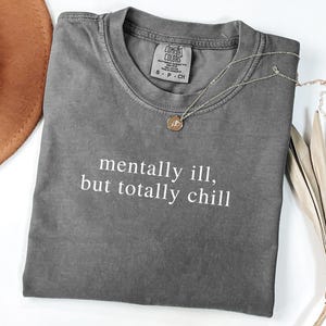 Sarcastic Anxiety Shirt Witty Mental Health Shirt Funny Quote Anxiety Humor Shirt Depression Shirt Mental Health Awareness Self Care Shirt