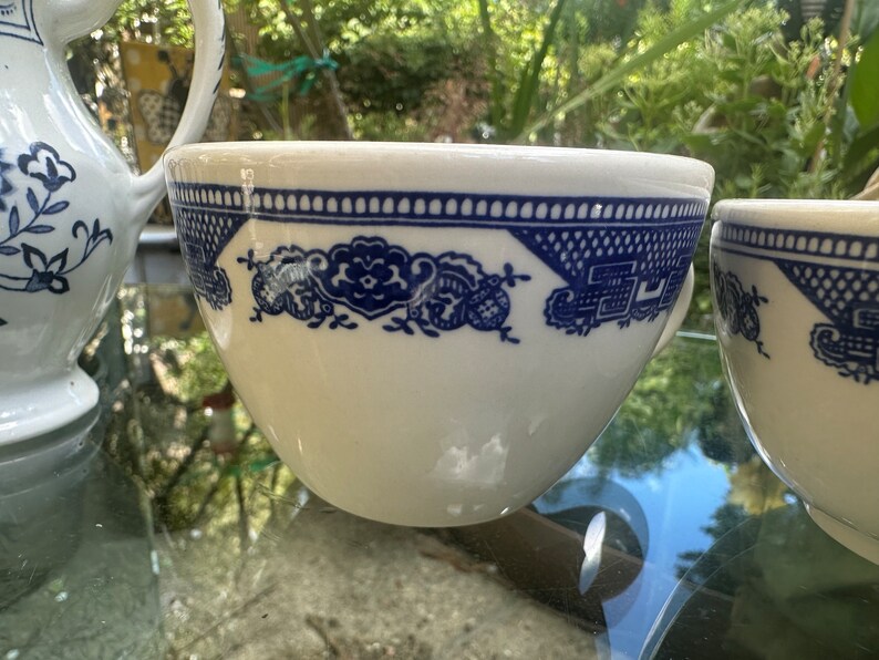 Vintage Vienna Woods Fine China Tea Set. Porcelain Blue Onion China. Etsy