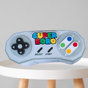 SVG Cut File 3D Video Game Controller Favor Box - Perfect for Gamer Parties | Font Included